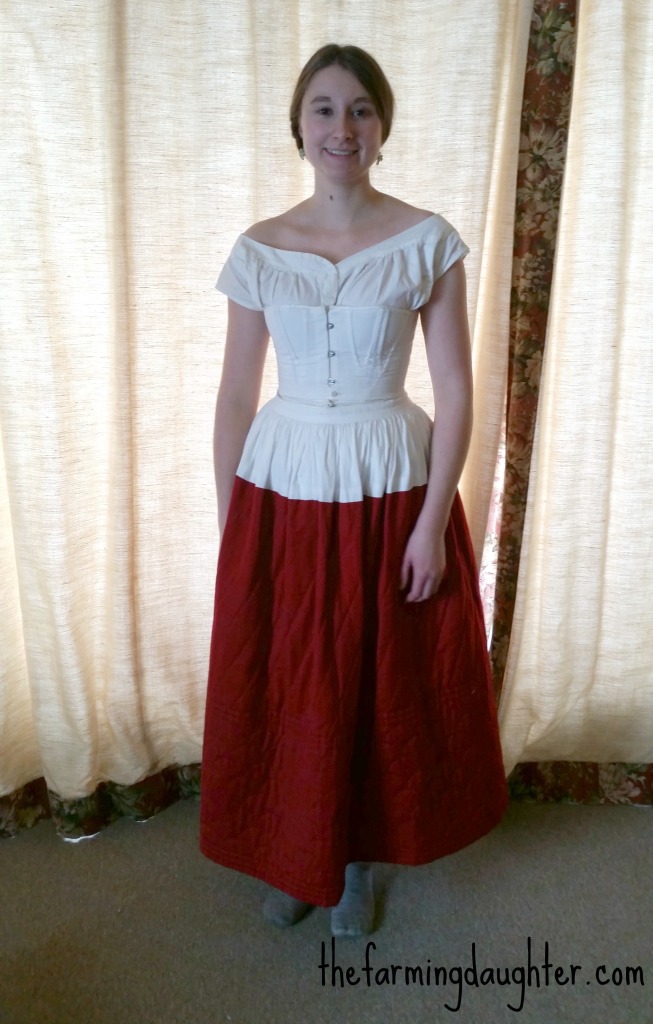 Quilted Petticoat ( https://thefarmingdaughter.com/2016/08/11/quilted-petticoat/) 3